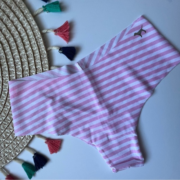 Victoria's Secret PINK No Show Cheekster Panty Pack of 5 Large NEW - Picture 8 of 8